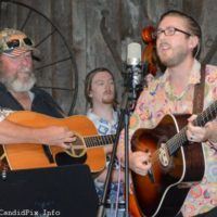 Alex Leach Band at the 2021 Wheel Inn Campground Bluegrass Bash - photo © Bill Warren