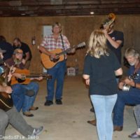 Jamming at the 2021 Wheel Inn Campground Bluegrass Bash - photo © Bill Warren
