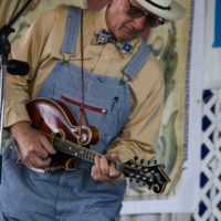 Mike Compton at the 2021 Delaware Valley Bluegrass Festival - photo by Frank Baker