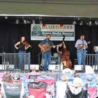 The Dan Tyminski Band at the 2021 Cherokee Music Fest - photo by Laura Tate Photography