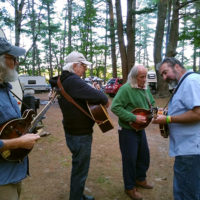 Campground jam at the 2021 Thomas Point Beach Bluegrass Festival - photo by Dale Cahill
