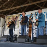 Alan Bibey & Grasstowne at the 2021 Delaware Valley Bluegrass Festival - photo by Frank Baker