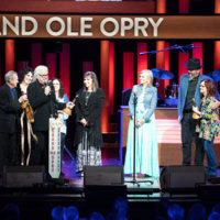 Ricky Skaggs and The Whites induct The Isaacs as Grand Ole Opry members (9/14/21) © Grand Ole Opry/photo by Chris Hollo