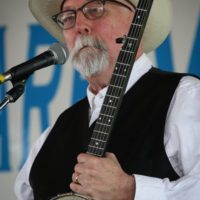 Joe Newberry at the 2021 Delaware Valley Bluegrass Festival - photo by Frank Baker