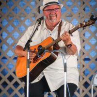 Danny Paisley at the 2021 Delaware Valley Bluegrass Festival - photo by Frank Baker