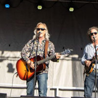 JIm Lauderdale with Songs From The Road Band at the 2021 IBMA Bluegrass Live! Streetfest - photo © Tara Linhardt