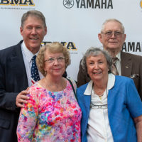 Stonemans on the red carpet at the 2021 IBMA Bluegrass Music Awards - photo © Bill Reaves