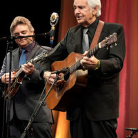 Ronnie and Del McCoury at the 2021 IBMA Bluegrass Music Awards - photo by Bill Reaves