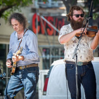 Songs From The Road Band at the 2021 IBMA Bluegrass Live! Streetfest - photo © Bill Reaves