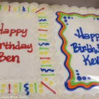 Birthday cake at the Carolina Road CD release party (10/1/21) - photo © Bill Warren