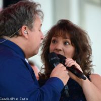 Kevin and Debbie Williamson at the 2021 Lester Flatt Celebration - photo © Bill Warren