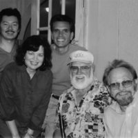 Teardrop On A Rose recording session - Kaz Inaba, Kathy Chiavola, Keith Little, Bob Moore, and Buddy Spicher