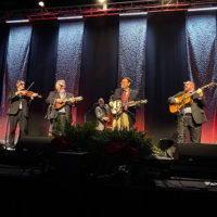 Joe Mullins & The Radio Ramblers at the 2021 Industrial Strength Bluegrass Festival - photo by Michael Gabbard