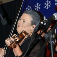 Lizzy Long at the 2021 Bluegrass Christmas in the Smokies (12/1/21) - photo © Bill Warren