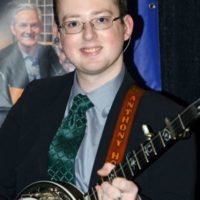 Anthony Howell with Williamson Branch at the 2021 Bluegrass Christmas in the Smokies - photo © Bill Warren