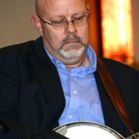 Steve Wilson with Deeper Shade of Blue at the 2021 Bluegrass Christmas in the Smokies - photo © Bill Warren
