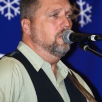 Troy Pope with Deeper Shade of Blue at the 2021 Bluegrass Christmas in the Smokies - photo © Bill Warren