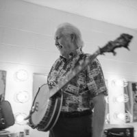 J.D. Crowe backstage at the Tucson Bluegrass Festival, Tucson, AZ (2004) - photo by Jeromie Stephens
