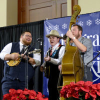 Seth Mulder & Midnight Run at the 2021 Bluegrass Christmas in the Smokies - photo by Gary Hatley