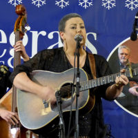 Lizzy Long at the 2021 Bluegrass Christmas in the Smokies - photo by Gary Hatley
