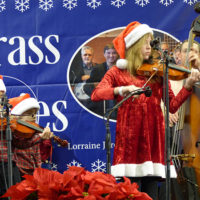 The Murphy Kids at the 2021 Bluegrass Christmas in the Smokies - photo by Gary Hatley