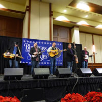 Deeper Shade of Blue at the 2021 Bluegrass Christmas in the Smokies - photo by Gary Hatley