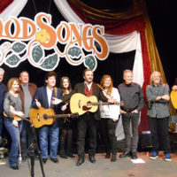 Ashyln Smith with the Woodsongs cast