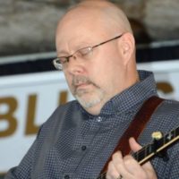 Steve Wilson with Deeper Shade of Blue at the 2022 Palatka Bluegrass Festival - photo © Bill Warren