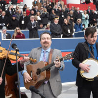 Ralph Stanley II & The Clinch Mountain Boys perform at Governor Youngkin's inauguration (1/15/22) - photo by Kaytlin Nickens