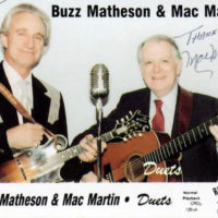 Buzz Matheson and Mac Martin Duets