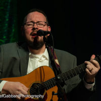 Adam McIntosh with The Radio Ramblers at the Industrial Strength Bluegrass Festival (March 2022) - photo © Michael Gabbard Photography