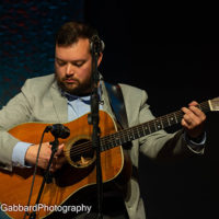 Nick Dauphinais with Larry Stephenson at the Industrial Strength Bluegrass Festival (March 2022) - photo © Michael Gabbard Photography