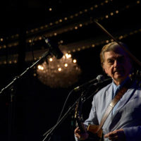 Larry Sparks at the Industrial Strength Bluegrass Festival (March 2022) - photo by Eric Popp