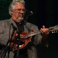 Jeff Parker with The Radio Ramblers at the Industrial Strength Bluegrass Festival (March 2022) - photo by Eric Popp