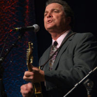Larry Stephenson at the Industrial Strength Bluegrass Festival (March 2022) - photo by Eric Popp