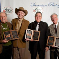 The Dillards after induction into the Bluegrass Music Hall of Fame