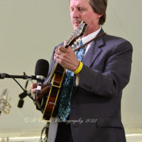 Tim Laughlin with Tennessee Bluegrass Band at the 2022 Little Roy & Lizzy Music Festival - photo © Deborah Miller, B Chord Photography