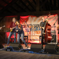 The Steeldrivers at the Spring 2022 Gettysburg Bluegrass Festival - photo by Frank Baker