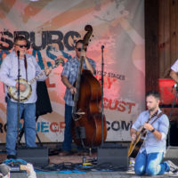 Sideline at the May 2022 Gettysburg Bluegrass Festival - photo by Frank Baker