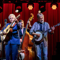 Béla Fleck with Del McCoury Band at DelFest 2022 - photo by Marc Shapiro Media