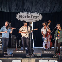 Jake Blount Band at MerleFest 2022 - photo Rob Laughter