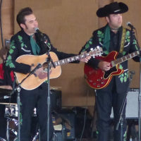 The Malpass Brothers at the 2022 Denton FarmPark Blu4grass & Country Music Festival - photo by Gary Hatlry