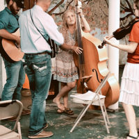 Bandana Rhythm at the 2022 Cherokee Bluegrass Festival - photo by Laura Tate Photography