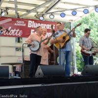 The 50th Charlotte Bluegrass Band at the 2022 Charlotte Bluegrass Festival - photo © Bill Warren