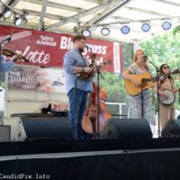 Amanda Cook Band at the 50th annual Charlotte Bluegrass Festival - photo © Bill Warren