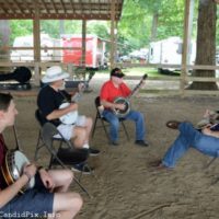 Banjo workshop at the 50th annual Charlotte Bluegrass Festival - photo © Bill Warren