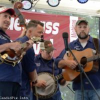 Schlitz Creek Bluegrass Band at the 50th annual Charlotte Bluegrass Festival - photo © Bill Warren