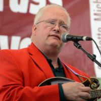 Kevin Prater at the 50th annual Charlotte Bluegrass Festival - photo © Bill Warren
