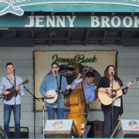Donna Ulisse & the Poor Mountain Boys at the 2022 Jenny Brook Bluegrass Festival - photo by Ted Lehmann