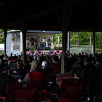 Nothin' Fancy at the 50th Dr. Ralph Stanley Hills of Home Memorial Day Bluegrass festival in Coeburn, VA. Friday May27th, 2022 - photo by Jeromie Stephens​